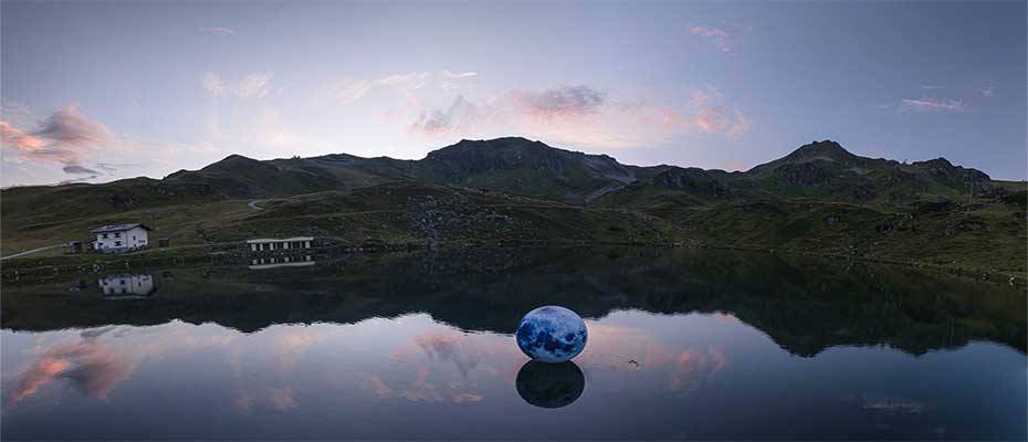 Kopfüber in den erfrischenden Bergsee: Alljährliches Vollmondschwimmen in Obertauern