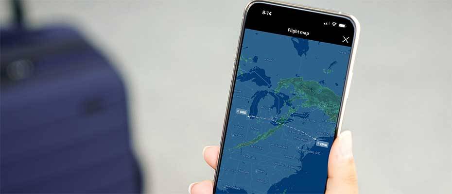 United Airlines schickt nun Links zum Echtzeit-Wetterradar direkt aufs Handy 