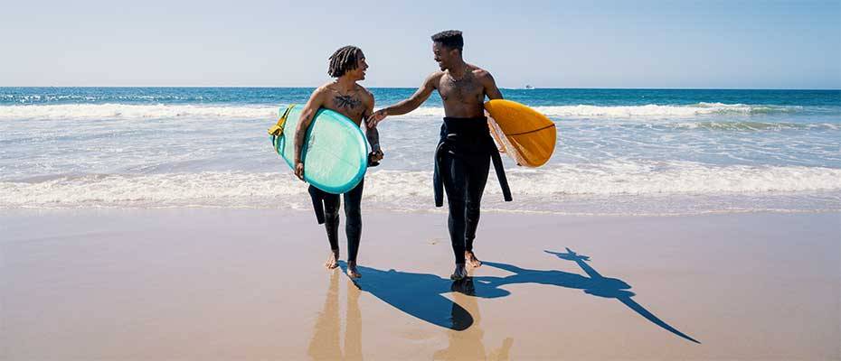 Legendäres Strandleben in Los Angeles