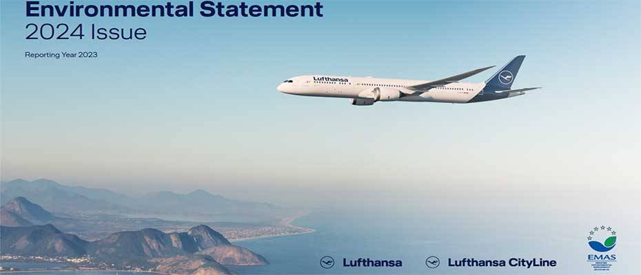 Lufthansa Airlines und Lufthansa CityLine erhalten erneut EMAS-Gütesiegel