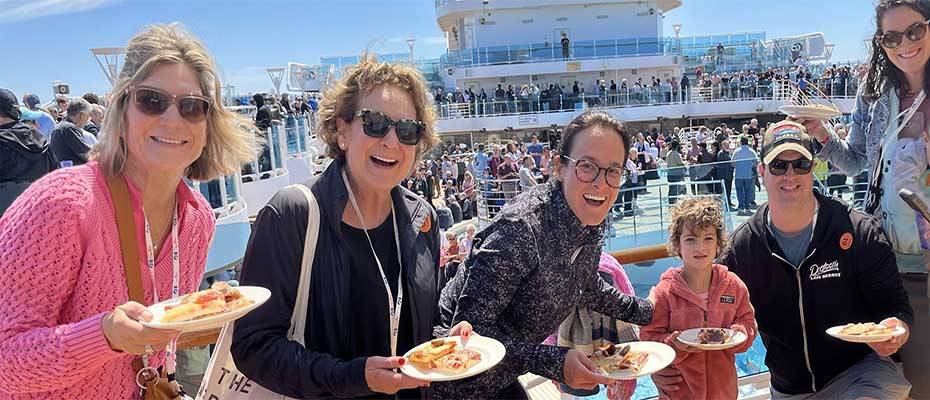 Princess Cruises Sets New GUINNESS WORLD RECORDS™ Title for World's Largest Pizza Party 