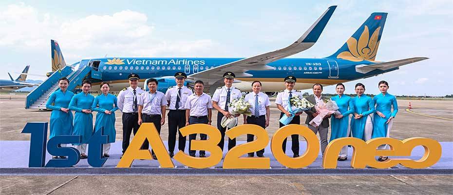 Vietnam Airlines erhält ersten Airbus A320neo 