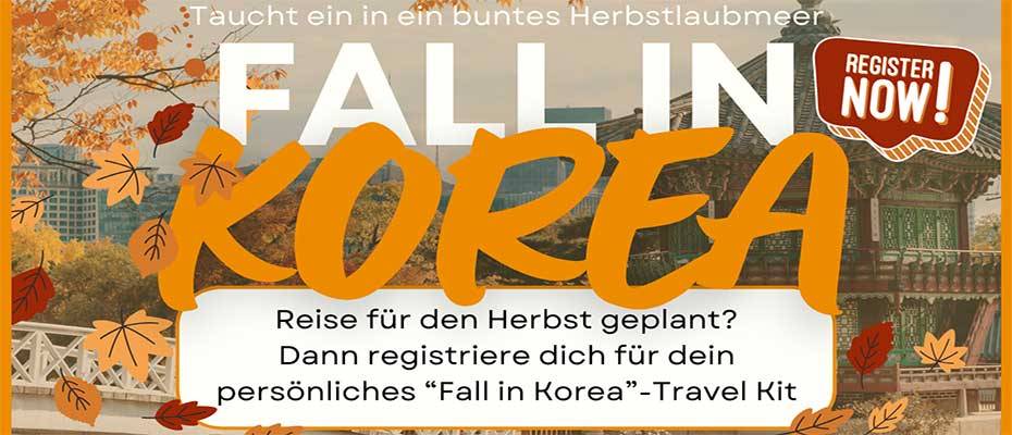 Korea Tourism Organization startet Herbst-Marketing