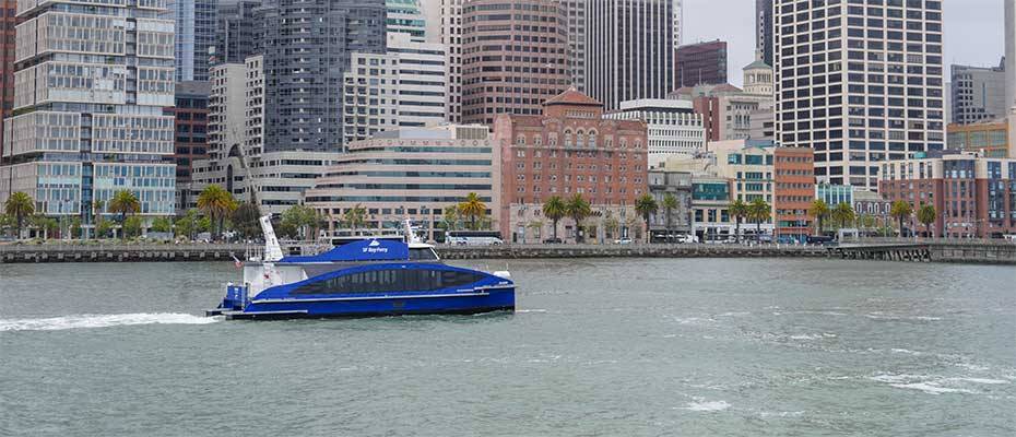 In San Francisco geht Amerikas erste wasserstoffbetriebene Fähre in Betrieb