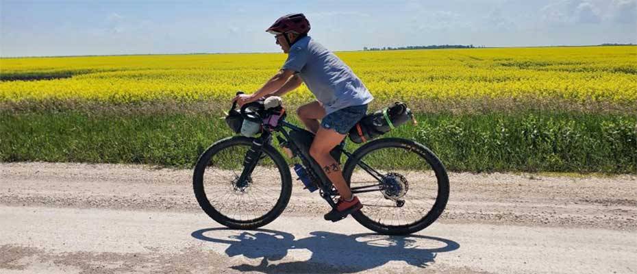 Glückseligkeit für Bikepacker: Manitobas Panorama-Radwanderwege