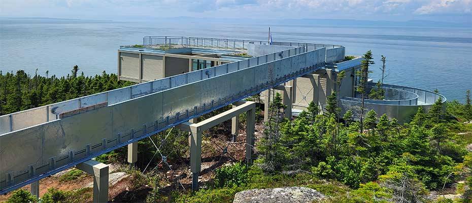 Neue Beluga-Beobachtungsstation Putep 't-awt in Québec