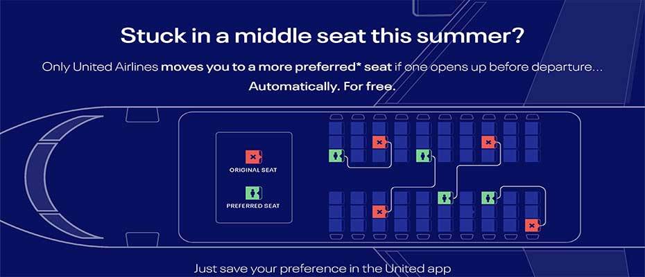 United Airlines: Sitzplatz-Service per App äußerst beliebt