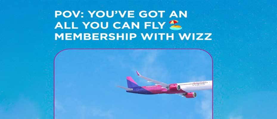 Wizz Air führt als erste erste Fluggesellschaft das ‘Flatrate’-Modell in Spanien ein