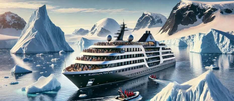 Seabourn Cruise Line продлевает сезон в Антарктике