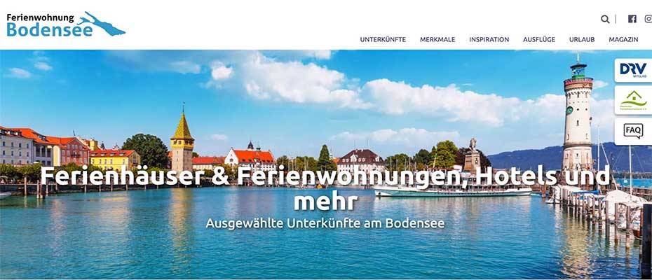 Neues Portal Ferienwohnung-Bodensee.de