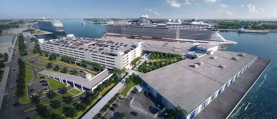 Construction Officially Underway for Galveston's 4th Cruise Terminal - Future Home of MSC Seascape