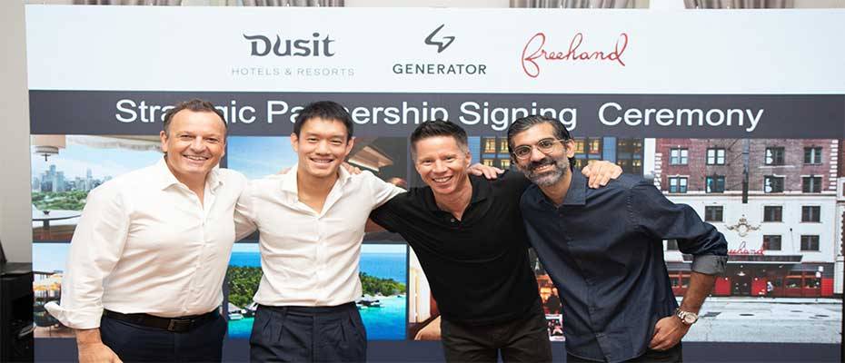 Dusit Hotels and Resorts and Generator and Freehand Hotels enter strategic development partnership