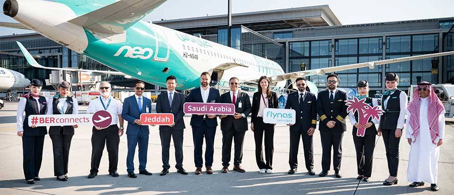 Neue Langstrecke ab BER: flynas fliegt nonstop nach Dschidda in Saudi-Arabien