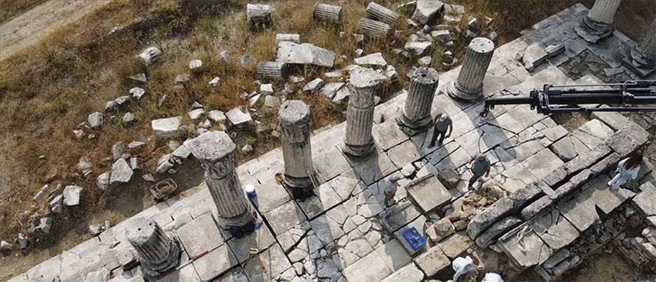 Tanrıça Hekate'nin tapınağı ayağa kaldırılıyor