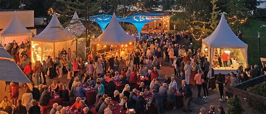 Weinfest am Meer