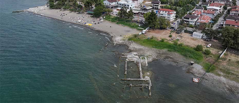 İznik Gölü'ndeki bazilikanın gelecek yıl karşılama merkeziyle ziyarete açılması amaçlanıyor