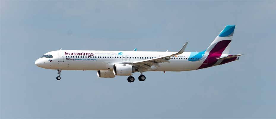 Eurowings erhält Auszeichnung als Vier-Sterne-Airline