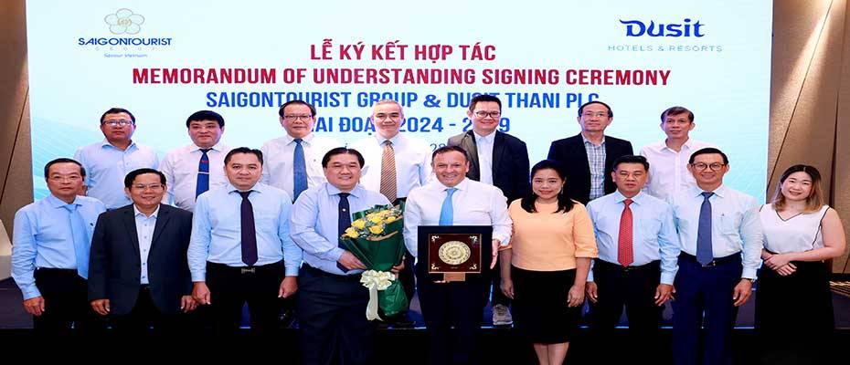 Dusit international and Saigontourist Group sign MOU to boost tourism in Thailand and Vietnam