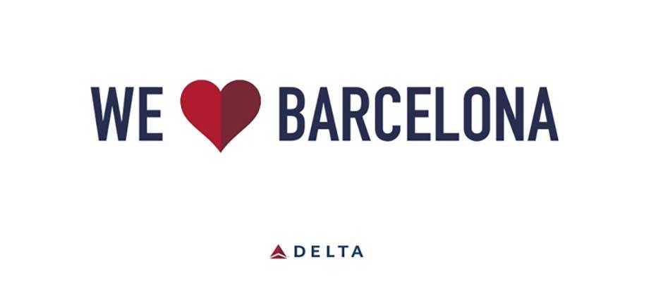 Delta Air Lines erklärt ihre Liebe zu Barcelona mit einer neuen Route aus den USA