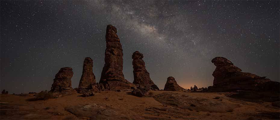 Freie Sicht ins Universum - AlUla als erster DarkSky Park im Nahen Osten ausgezeichnet