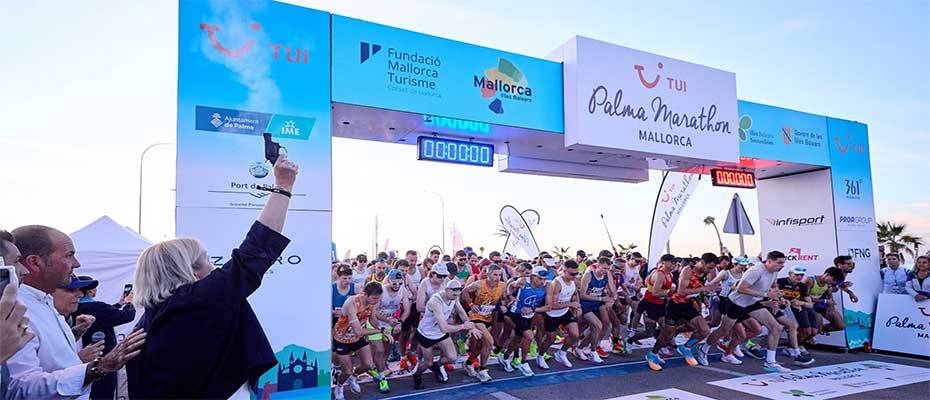 Der TUI Palma Marathon Mallorca 2024 glänzt als internationales Sportereignis