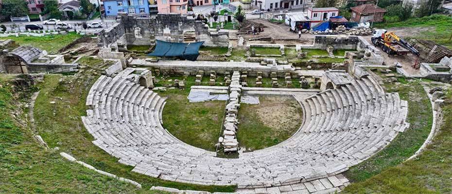 Prusias ad Hypium Antik Kenti'nde kazı çalışmalarında sona gelindi