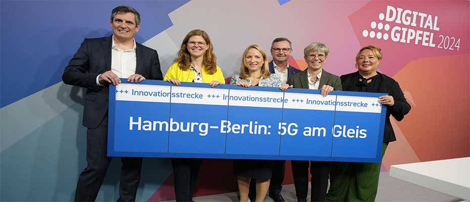 Strecke Hamburg–Berlin soll Innovationsstrecke für Mobilfunkausbau werden