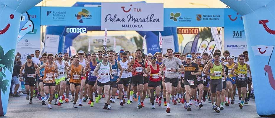 The TUI Palma Marathon Mallorca 2024 shines as a global sporting event