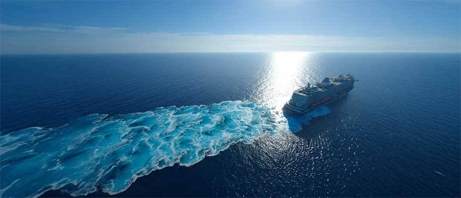 Testfahrten der Mein Schiff Relax im Mittelmeer 