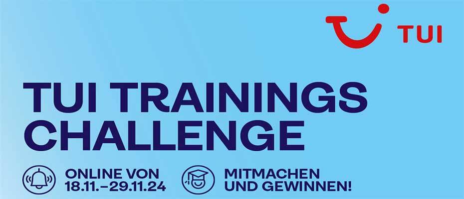 TUI startet TUI Trainings-Challenge 2024