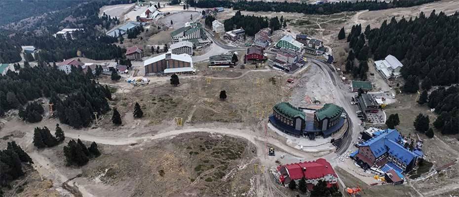 Uludağ'da turizmciler kayak sezonuna hazır