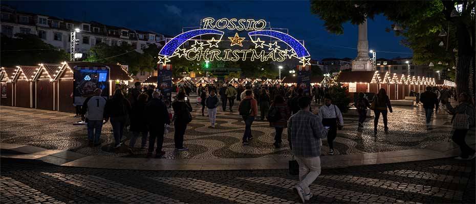 Lissabon zur Weihnachtszeit: Festlicher Lichterglanz und sanfte Winterstimmung