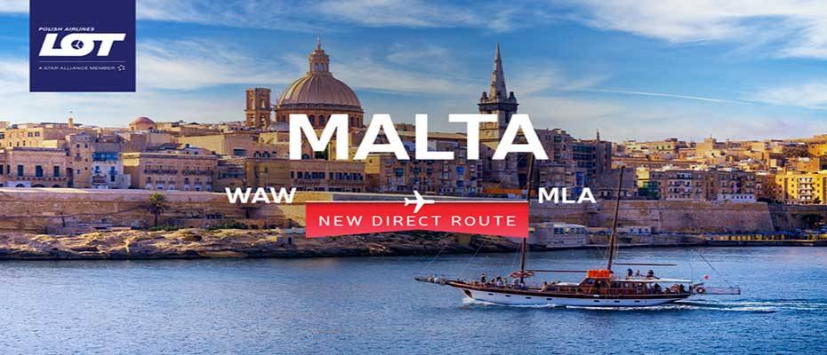 Malta wird im Frühjahr 2025 neues Europaziel bei LOT Polish Airlines