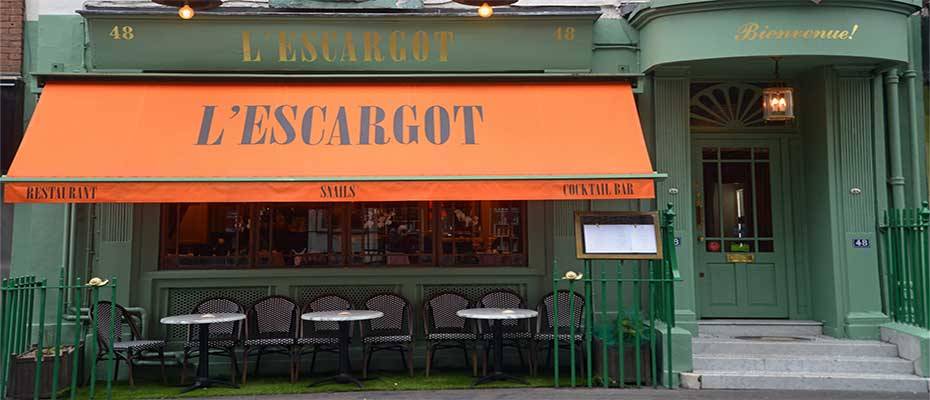 Französische Genusskultur in Soho – L´Escargot