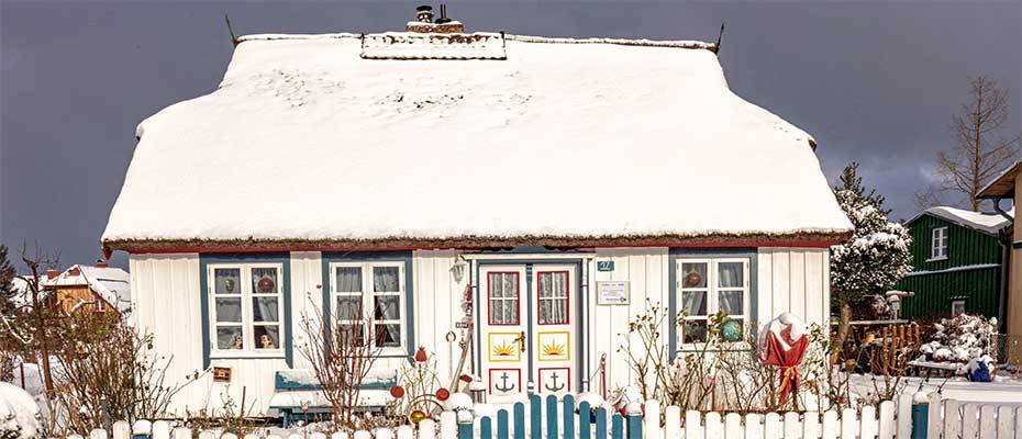 Zum Winterurlaub auf die Halbinsel Fischland-Darß-Zingst und ins Küstenvorland