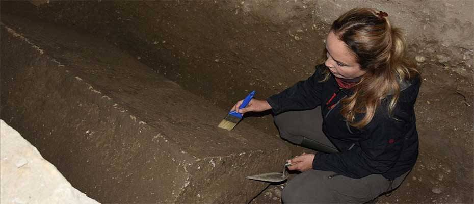 Ancient sarcophagus discovered at St. Nicholas Church in Türkiye's Antalya