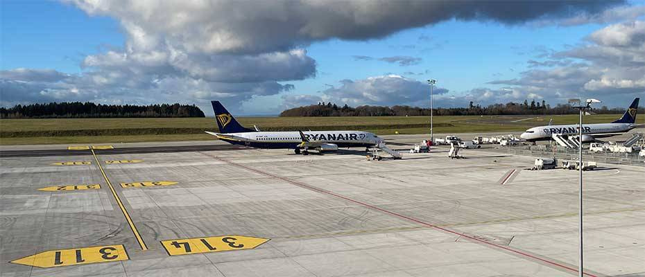 Sanierung des Vorfeldes am Flughafen Hahn abgeschlossen