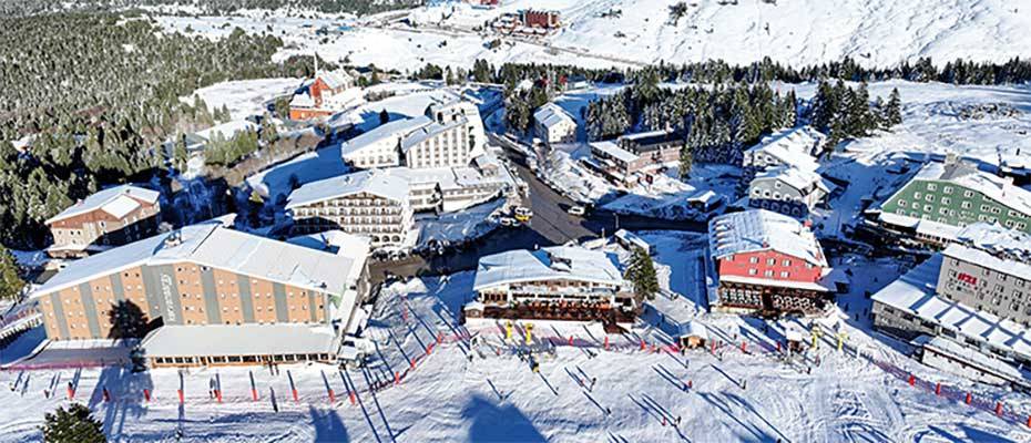 Uludağ'daki turizm işletmeleri yılbaşına hazır