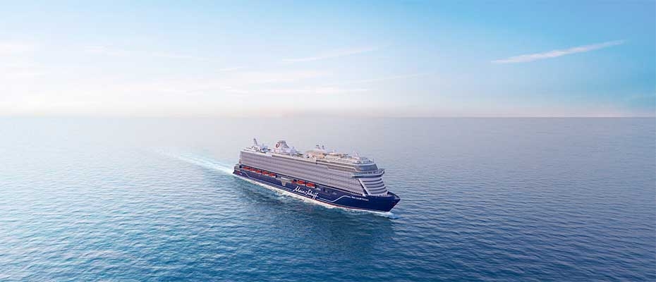 Einzigartiges Tauf-Event der Mein Schiff Relax mit Robbie Williams