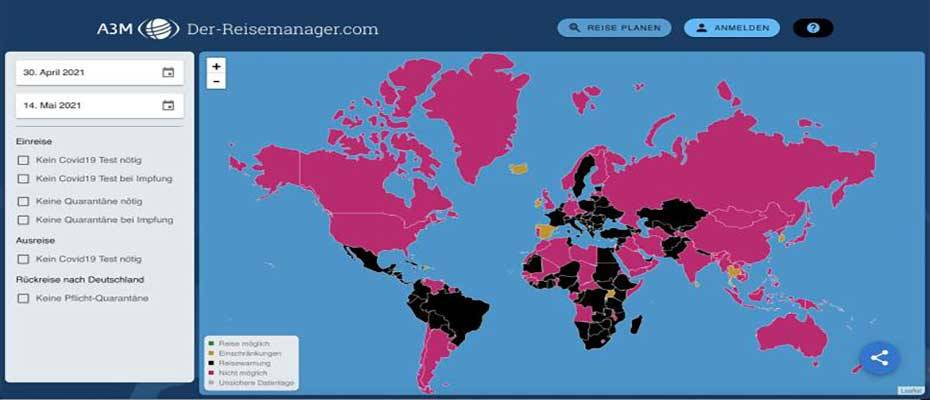 A3M präsentiert nach Jahreswechsel die aktualisierte Version seiner Risk Map