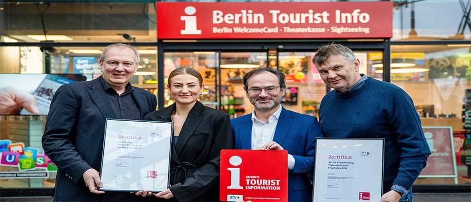 Berliner Touristinformationen meistern Qualitätscheck 