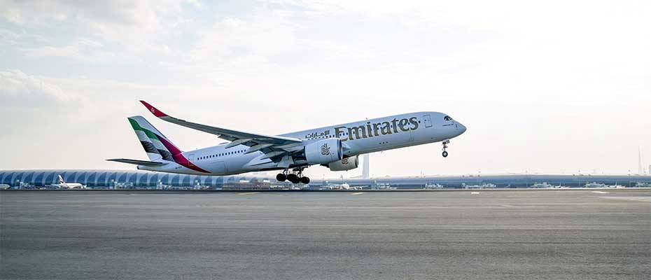 Emirates neueste A350 fliegt nun auch nach Indien