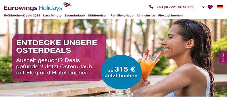 Tourism boom: Eurowings founds its own tour operator