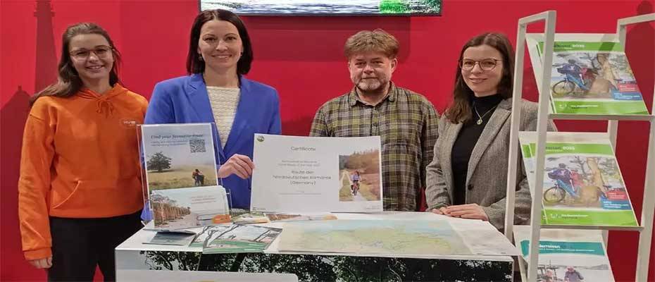 Route der Norddeutschen Romantik international geehrt