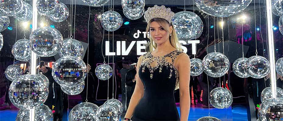 Miss Europe 2024 Elmas Yılmaz, Tiktok Live Fest´te Büyük İlgi Gördü