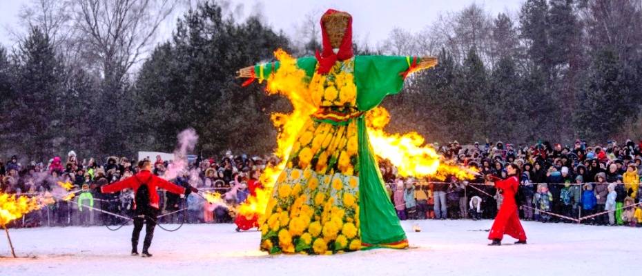 Масленица – любимое российское развлечение в городах