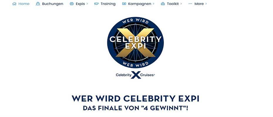 Celebrity Cruises sucht den Celebrity Expi