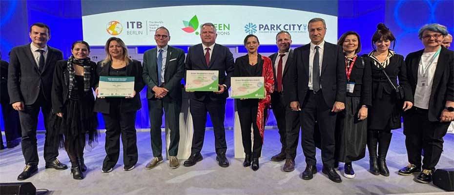 Efes Selçuk’a ITB Berlin Turizm Fuarı’nda Green Destination ödülü