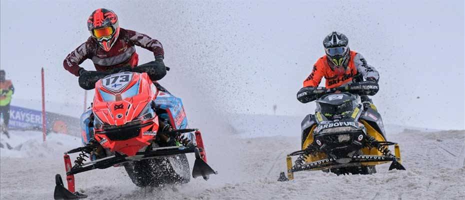 Erciyes'te yapılacak Dünya Kar Motosikleti Şampiyonası'na 12 ülkeden 40 sporcu katılacak