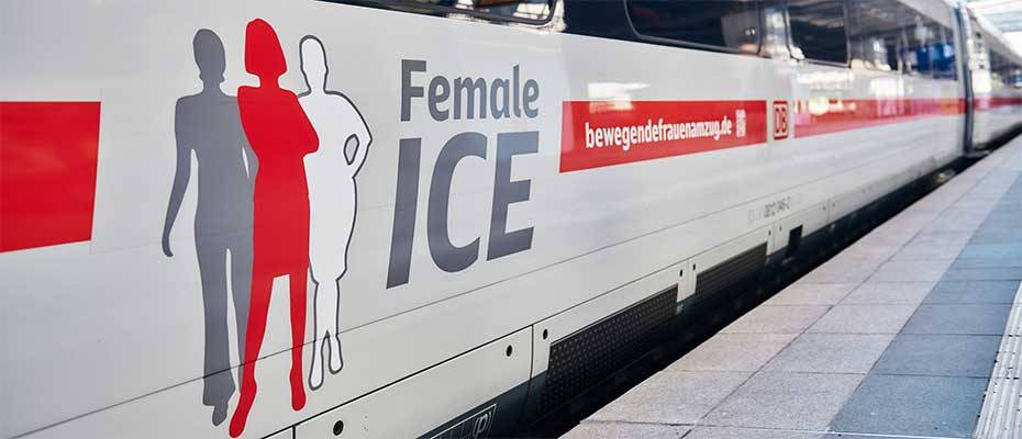 Start in den Weltfrauenmonat: DB schickt ‘Female ICE’ auf die Schiene